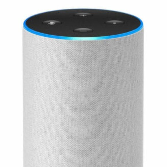 Amazon Echo (2nd Generation, Sandstone Fabric) - Picture 1 of 4